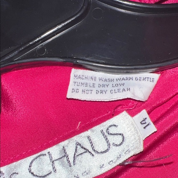 Chaus Magenta Long Sleeve Dress - Picture 6 of 7